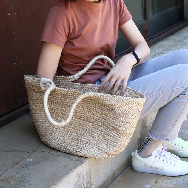 Jute Oval Basket