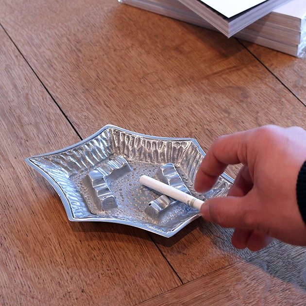 Aluminium Vintage Ashtray 04