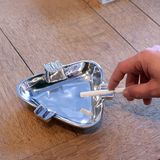 Aluminium Vintage Ashtray 06