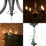 Rusty Chandelier
