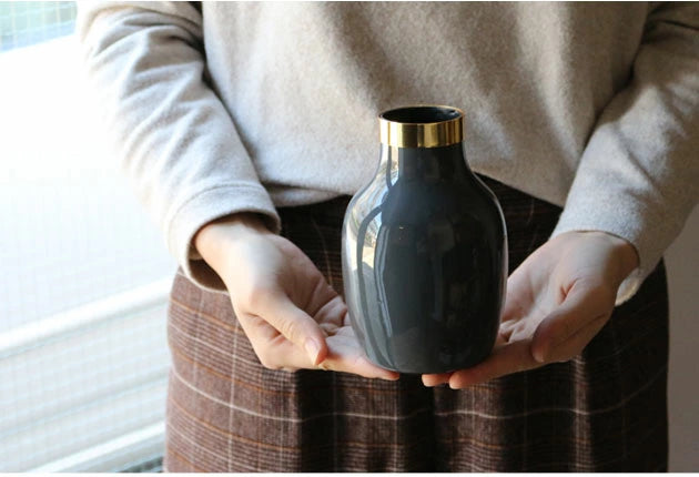 Enamel Vase 03