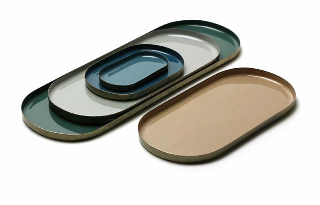 Enamel Oval Tray 04