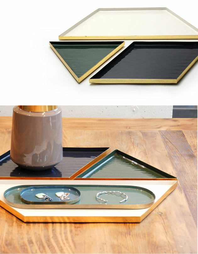 Enamel Polygon Tray 03