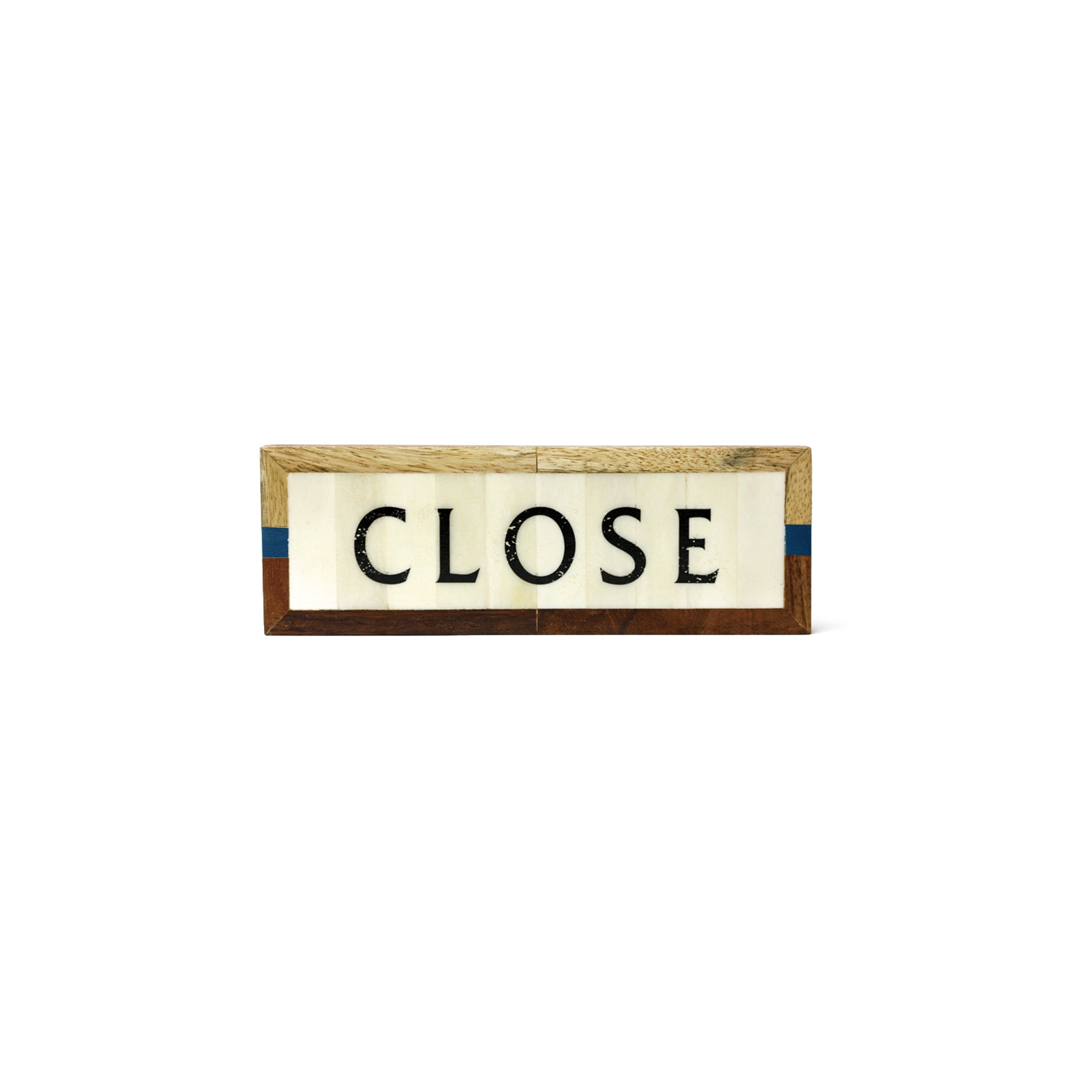 Sign Plate - Close