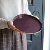 Enamel Round Tray 01