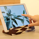 Wood iPad Stand B