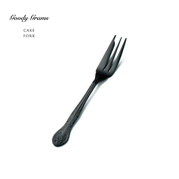 Black Cutlery - Cake Fork