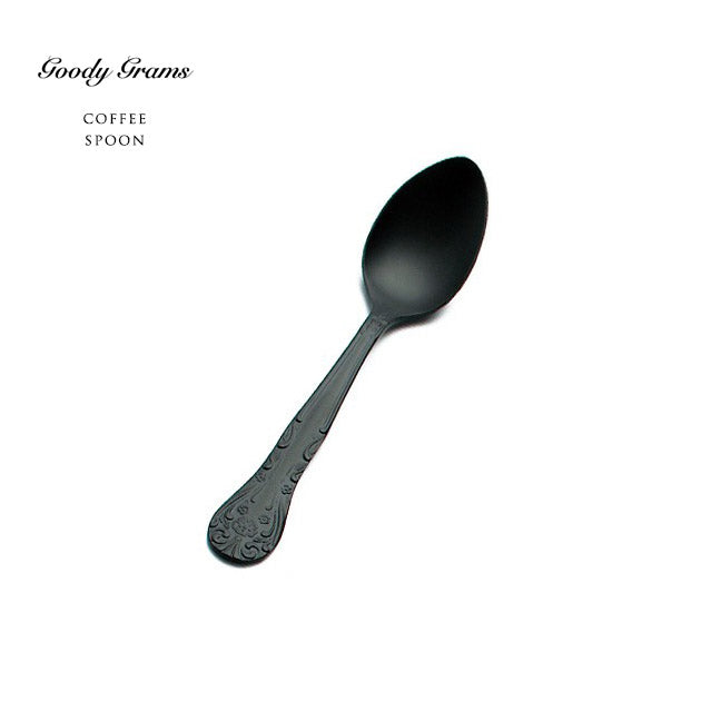 Black Cutlery - Coffee Spoon