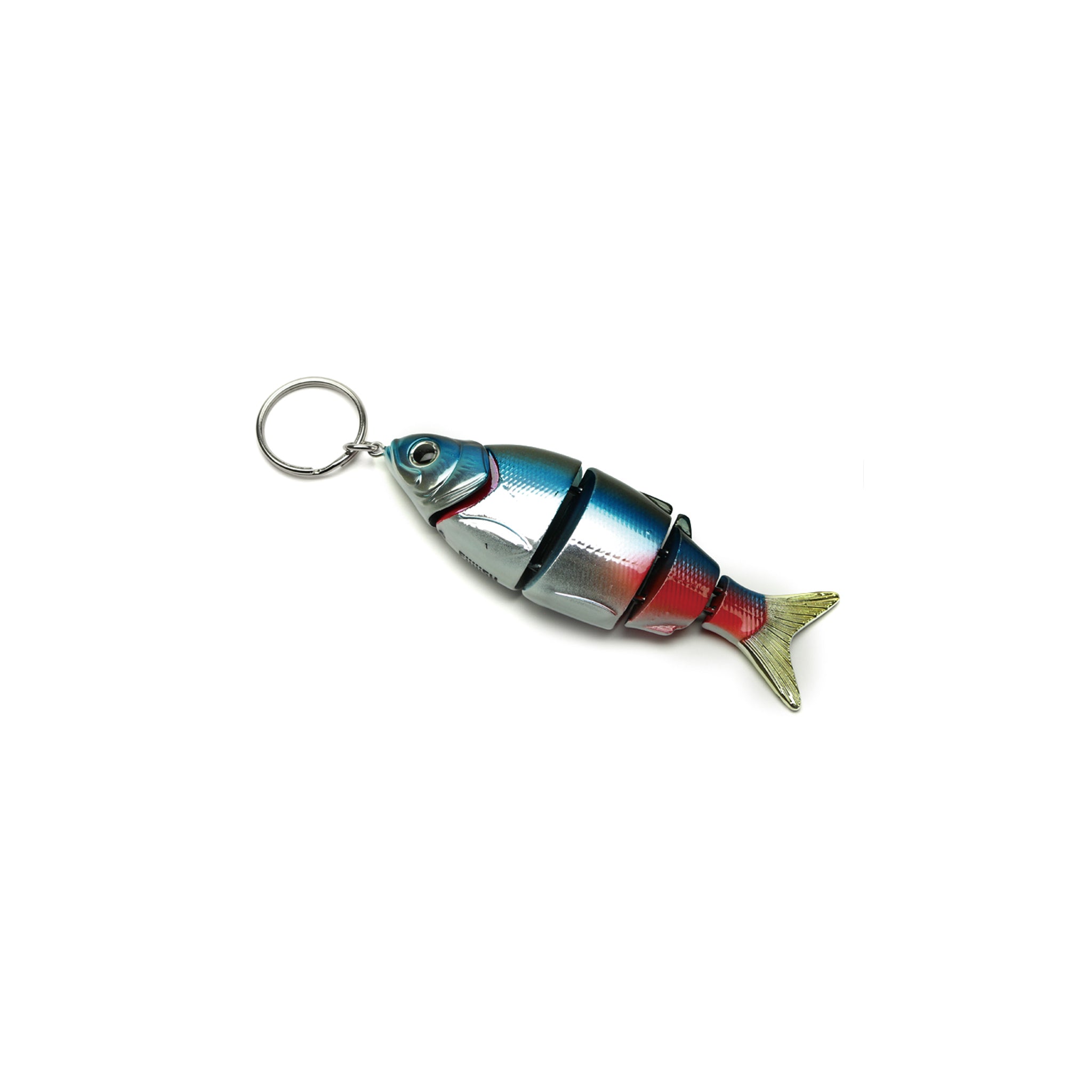 Neon Tetra Fish Keychain