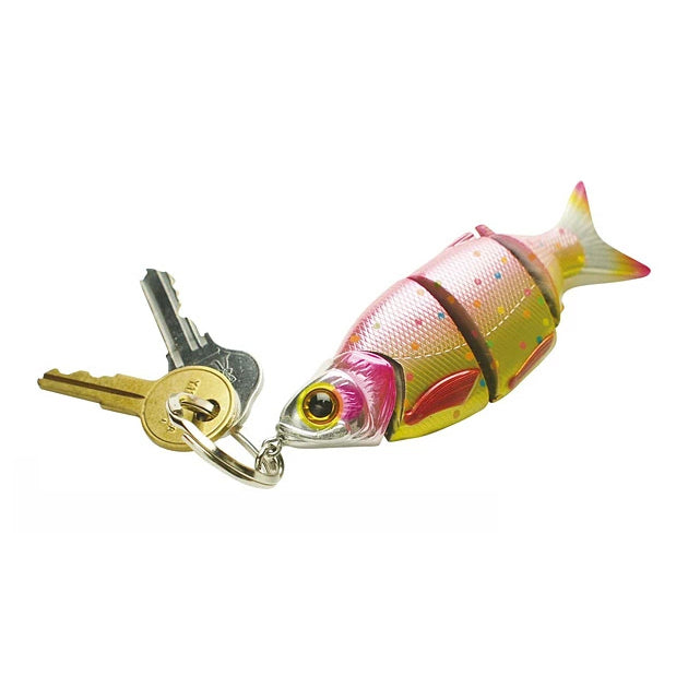 Neon Tetra Fish Keychain