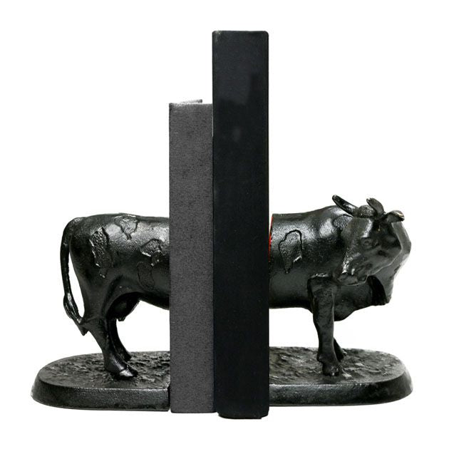 Iron Bookend - Cow